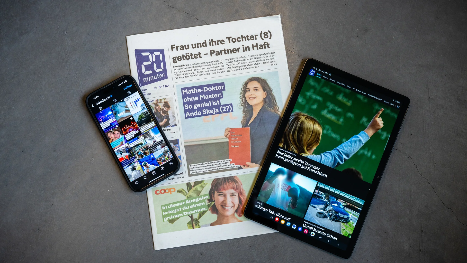 20 Minuten Werbung
